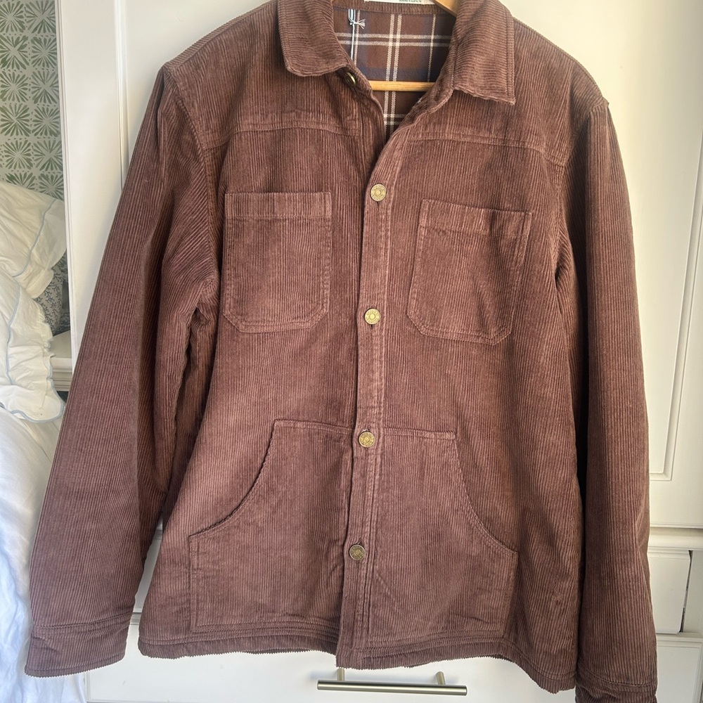 Criquet Brown Shirt Jacket